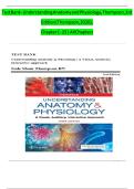 TEST BANK for Understanding Anatomy and Physiology A Visual&comma; Auditory&comma; Interactive Approach 3rd Edition by Gale Sloan Thompson &vert; Verified Chapter's 1 - 25 &vert; Complete Newest Version