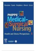 Test Bank For Phipp&rsquo;s Medical-Surgical Nursing&comma; Health and Illness Perspectives 8th Edition By Frances Monahan ISBN&colon;9780323031974 &vert; All Chapters 1-66 &vert;Complete Latest Guide&period;