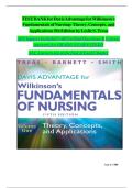 Test Bank - Wilkinson&rsquo;s Fundamentals of Nursing&comma; 5th Edition &lpar;Treas&comma; 2024&rpar;&comma; Chapter 1-40 &vert; All Chapters