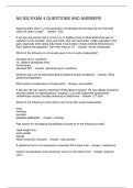 NS 832 EXAM 4 QUESTIONS AND ANSWERS