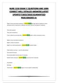 NURS 1210 EXAM BUNDLE&vert;QUESTIONS AND 100&percnt; CORRECT WELL DETAILED ANSWERS&vert;LATEST UPDATE&excl;&excl;&excl;&excl;2025&sol;2026&vert;GUARANTEED PASS&vert;GRADED A&plus;