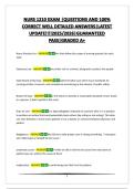 NURS 1210 EXAM &vert;QUESTIONS AND 100&percnt; CORRECT WELL DETAILED ANSWERS&vert;LATEST UPDATE&excl;&excl;&excl;&excl;2025&sol;2026&vert;GUARANTEED PASS&vert;GRADED A&plus;