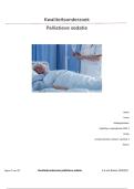 Kwaliteitsonderzoek palliatieve sedatie