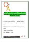 RISIA Scope of Practice &ndash; 2025&sol;2026 Exam Guide &vert; 50&plus; Verified Questions with Answers &vert; IRPA&comma; Ethics&comma; Student Advising&comma; Work Permits