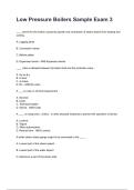 LOW PSI OIL BURNER OPERATOR P99 Latest 2026&sol;2027 Exam Questions and Verified Solutions  &lpar;complete bundle&rpar;