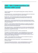 CEBS - RPA 2 EXAM Questions and  Answers 100&percnt; correct