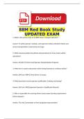 88M Red Book Study UPDATED ACTUAL Questions and VERIFIED  Answers