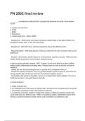 PN 4002 EXAMS Most Recent 2026&sol;2027 Questions and Accurate Answers &lpar;complete bundle&rpar;