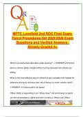MPTC Lynnfield 2nd ROC Final &ndash; 100&plus; Patrol Procedure Questions &ndash; Use of Force&comma; OC Spray&comma; Defensive Driving