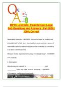 MPTC LYNNFIELD   EXAM COMPLETE PACKAGE DEAL