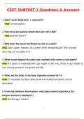 CSET Subtest 2 Exam Actual 2025 Newest Updated Questions and Correct Answers &lpar;Latest 2025 &sol; 2026 Update&rpar; &lpar;Verified Answers by Expert&rpar;