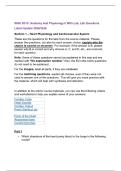 WGU D313&colon; Anatomy And Physiology Ii With Lab&comma; Lab Questions Latest Update 2025&sol;2026 