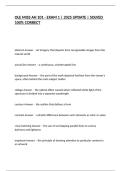 OLE MISS AH 101 - EXAM 1 &vert; 2025 UPDATE &vert; SOLVED 100&percnt; CORRECT