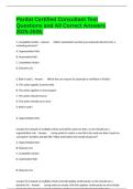 Pardot Certified Consultant Test Questions and All Correct Answers 2025-2026&period;