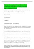Pardot Consultant Mock Exam Test Questions and All Correct Answers 2025-2026 Updated&period;