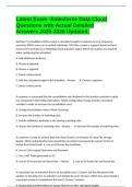 Latest Exam -Salesforce Data Cloud Questions with Actual Detailed Answers 2025-2026 Updated&period;