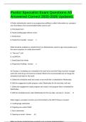 Pardot Specialist Exam Questions All Answered Correct 2025-2026 Updated&period;