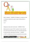 OMIS 452 &vert; 130 Final Exam Questions on SQL&comma; Data Models&comma; DB Design&comma; BI&comma; Normalization
