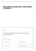 D694 COURSE VOCAB WGU &vert; 2025 UPDATE &vert; SCORED A&plus;