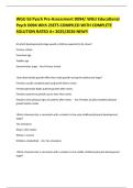 WGU Ed Pysch Pre-Assessment D094&sol; WGU Educational Psych D094 With 2SETS COMPILED WITH COMPLETE SOLUTION RATED A&plus; 2025&sol;2026 NEW&excl;&excl;