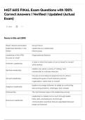 MGT 6615 FINAL Exam Questions with 100&percnt; Correct Answers &vert; Verified &vert; Updated &lpar;Actual Exam&rpar;