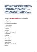 NCLEX UWORLD UPDATED EXAM 2025 COMPLETE MULTIPLE CHOICE  QUESTION BANK WITH VERIFIED ANSWERS DETAILED EXPLANATIONS  AND 100&percnt; PASS GUARANTEE &lpar;ORIGINAL COPY&excl;&excl;&excl;&excl;&excl;&excl;&rpar;
