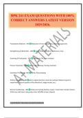 BPK 241 EXAM QUESTIONS WITH 100&percnt; CORRECT ANSWERS LATEST VERSION 2025&sol;2026&period;