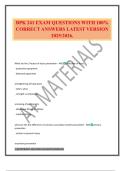 BPK 241 EXAM QUESTIONS WITH 100&percnt; CORRECT ANSWERS LATEST VERSION 2025&sol;2026&period;