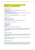 MHR 300 Exam 1 &vert;&vert; Exam Mastery Pack&colon; Real Questions &plus; A&plus; Verified Answers&excl;&excl;