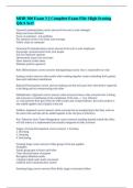 MHR 300 Exam 3 &vert;&vert; Complete Exam File&colon; High-Scoring Q&A Set&excl;&excl;