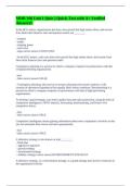 MHR 300 Unit 1 Quiz &vert;&vert; Quick-Test with A&plus; Verified Answers&excl;&excl;