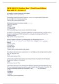 MHR 300 UW-Madison final &vert;&vert; Final Exam Edition&colon; Pass with A&plus; Accuracy&excl;&excl;