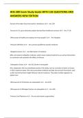 HHS-300 Exam Study Guide WITH 102 QUESTIONS AND ANSWERS NEW EDITION