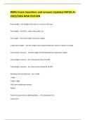 BMEU Exam Questions and answers Updated RATED A&plus; 2025&sol;2026 NEW EDITION 