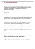 FNP 1 EXAM STUDY GUIDE FOR NURS 5431