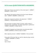 IVCA exam QUESTIONS WITH ANSWERS