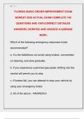 FLORIDA BASIC DRIVER IMPROVEMENT EXAM  NEWEST 2026 ACTUAL EXAM COMPLETE 100  QUESTIONS AND 100&percnt;CORRECT DETAILED  ANSWERS &lpar;VERIFIED AND GRADED A&plus;&vert;&vert;BRAND  NEW&excl;&rpar; 