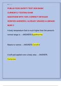 PUBLIX FOOD SAFETY TEST 2026 BANK  CURRENTLY TESTING EXAM  QUESTIONS WITH 100&percnt; CORRECT DETAILED  VERIFIED ANSWERS &lpar; ALREADY GRADED A&plus;&rpar;BRAND  NEW&excl;&excl;&excl;&excl;