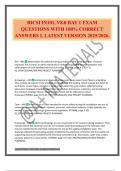 BICSI IN101&comma; V8&period;0 DAY 1 EXAM QUESTIONS WITH 100&percnt; CORRECT ANSWERS L LATEST VERSION 2025&sol;2026