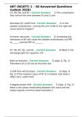 AET &lpar;NCATT&rpar; 1 &ndash; 50 Answered Questions &lpar;Latest 2026&rpar;&period;