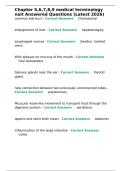 Chapter 5&comma;6&comma;7&comma;8&comma;9 medical terminology nait Answered Questions &lpar;Latest 2026&rpar;&period;