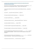 LOUISIANA CLASS D &OpenCurlyDoubleQuote;CHAUFFEUR&rsquo;S &rdquo;LICENSE TEST 2023-2024 ACTUAL EXAM 200 REAL EXAM QUESTIONS AND CORRECT ANSWERS