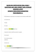 BACKFLOW CERTIFICATION FINAL EXAM &vert; QUESTIONS AND 100&percnt; CORRECT WELL DETAILED ANSWERS&vert;LATEST UPDATE&excl;&excl;&excl;&excl;2025&sol;2026&vert;GUARANTEED PASS&vert;GRADED A&plus;