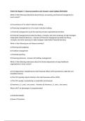 HCM 416 Chapter 1-5 Quizzes Questions and Answers Latest Update 2025&sol;2026