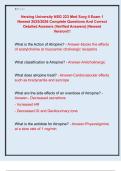 Herzing University NSG 223 Med Surg II Exam 1  Newest 2025&sol;2026 Complete Questions And Correct  Detailed Answers &lpar;Verified Answers&rpar; &vert;Newest  Version&excl;&excl;&excl;