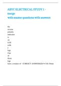ABYC ELECTRICAL STUDY 1 -merge with master questions with answers