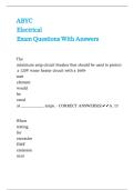ABYC Electrical Exam Questions With Answers