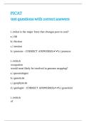 PICAT test questions with correct answers&period;