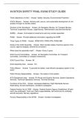 AVIATION SAFETY FINAL EXAM STUDY GUIDE