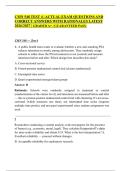 CMN 548 TEST ACTUAL EXAM QUESTIONS AND CORRECT ANSWERS WITH RATIONALES LATEST 2026&sol;2027 &vert; GRADED A&plus; &vert; GUARANTEED PASS&period;